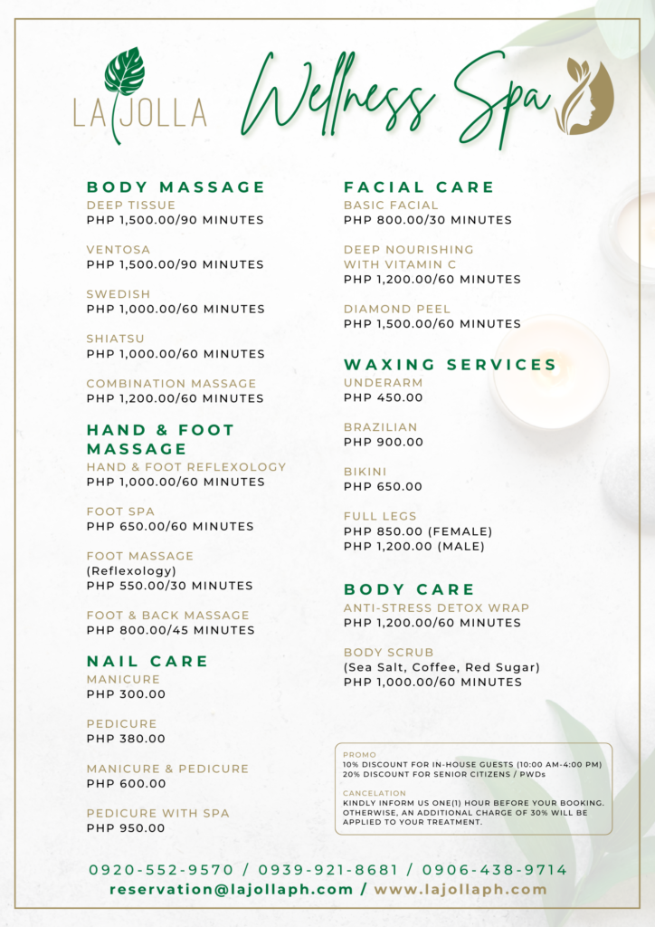 La Jolla Luxury Beach Resort Wellness Spa Rates